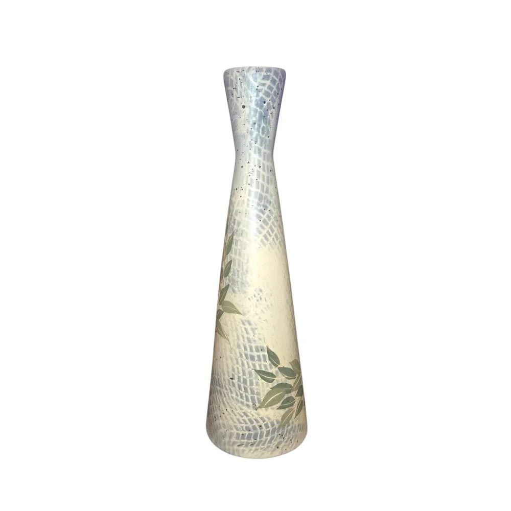 Marc Bellaire Still Life Ceramic Vase VTG MCM‎ Hand Painted Fruiit 14